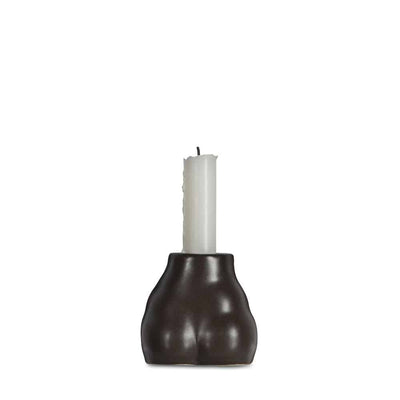 By ON Brown Ceramic Nature Candle Holder £15