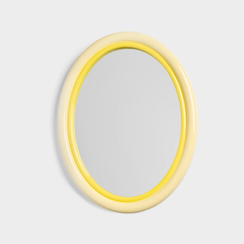Sleek Yellow Mirror
