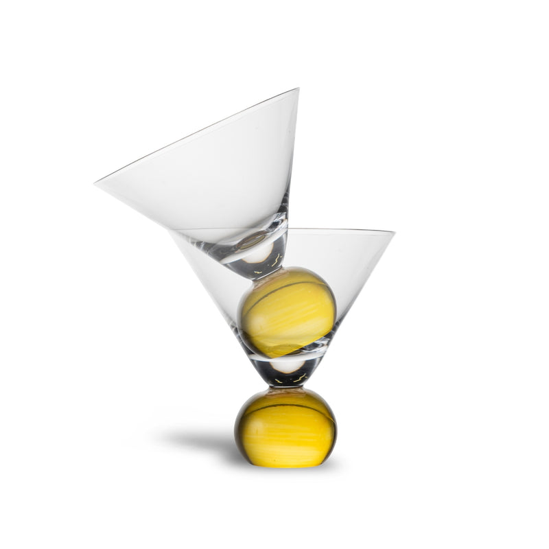 Spice Glass Yellow - Set of 2