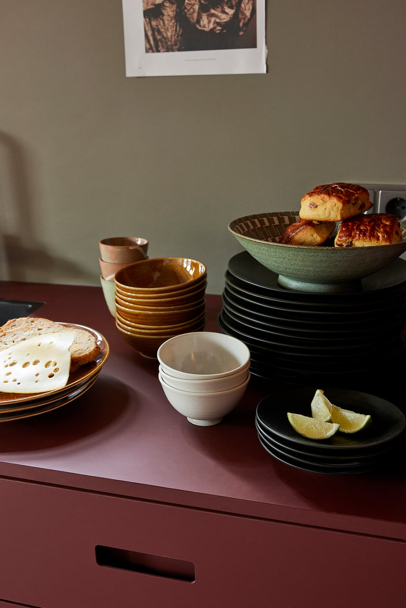 Kyoto Ceramics: Japanese Dinner Plate Black