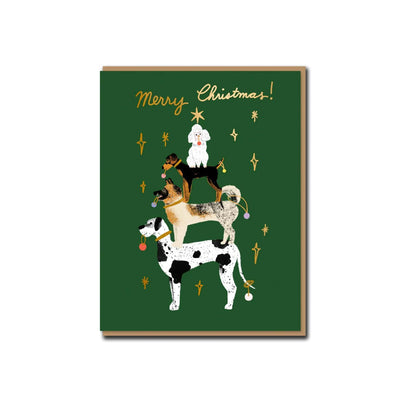 Pup Tree Christmas Card