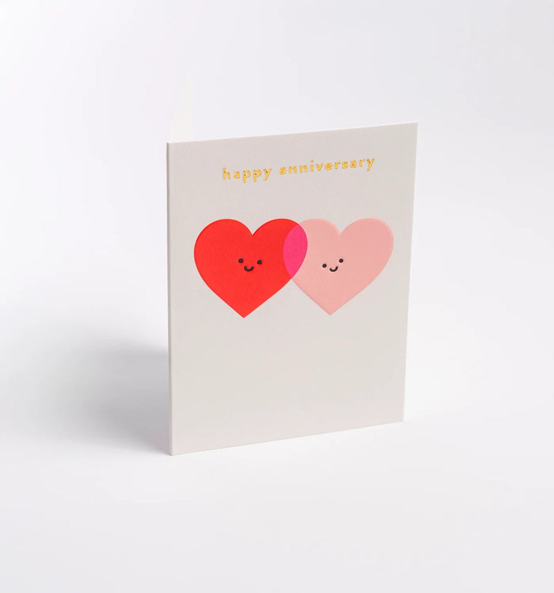 Happy Anniversary Happy Hearts Mini Card