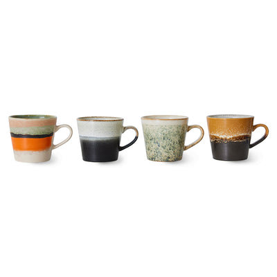 70s Ceramics Verve Cappuccino Mug - Set of 4
