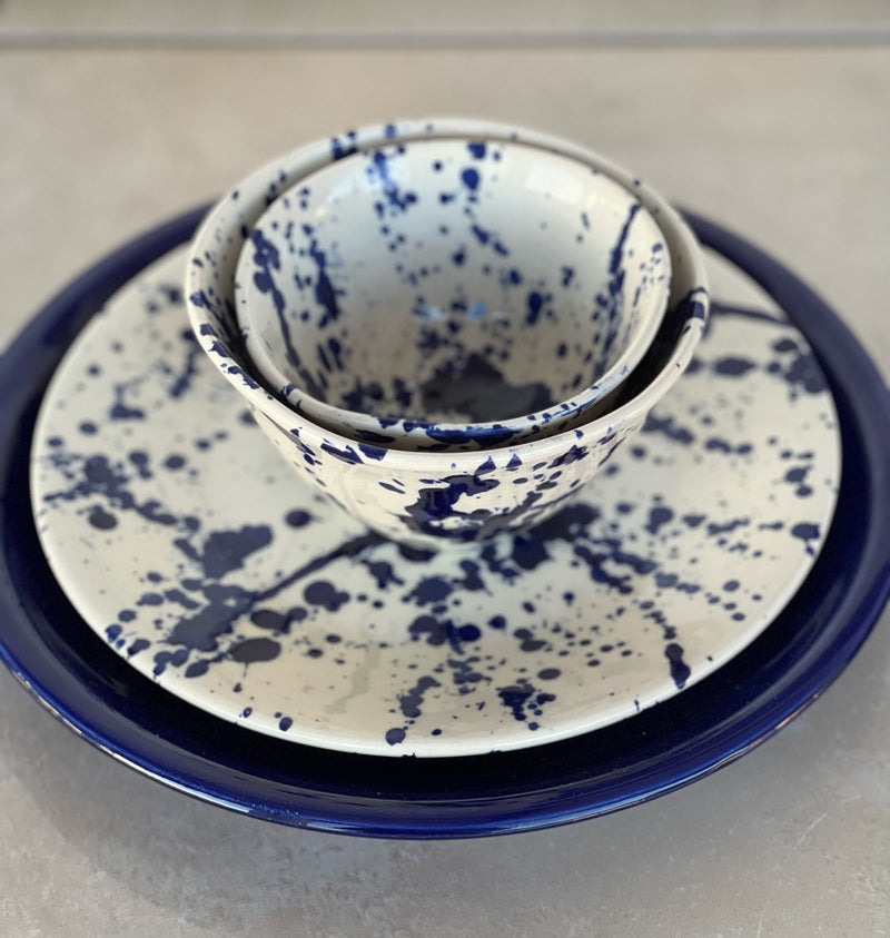 Splash Side Plate in Royal Blue