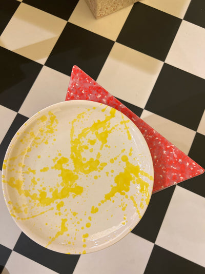 Splash Side Plate in Yellow