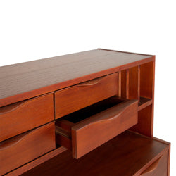 Wooden Secretary Stained