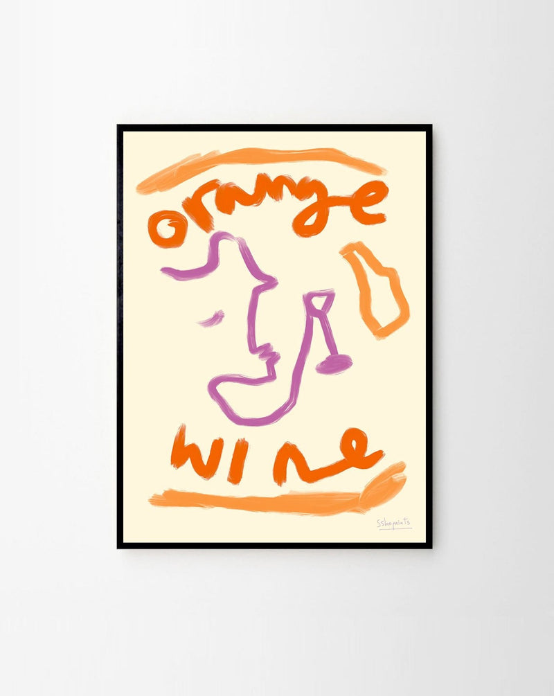 Ruby Hughes, Orange Wine - 50x70cm