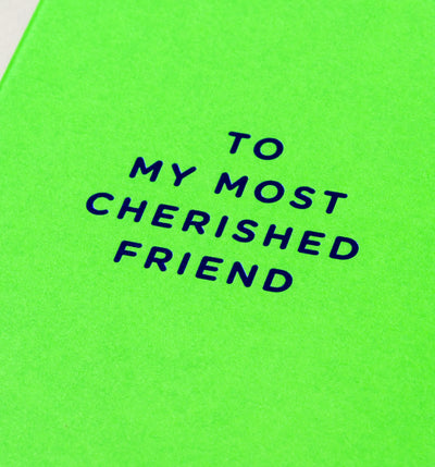 Cherished Friend Mini Card