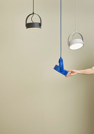 Blue Stage Ceiling Light