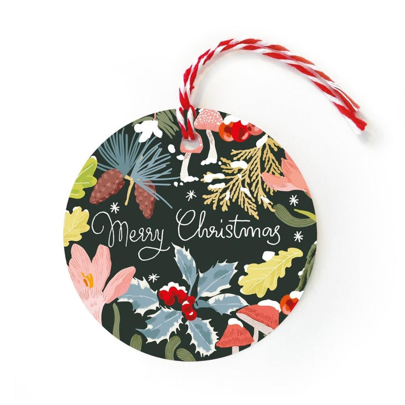 Winter Floral Gift Tags