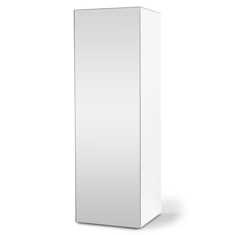 Mirror Pillar Table - Collection Only