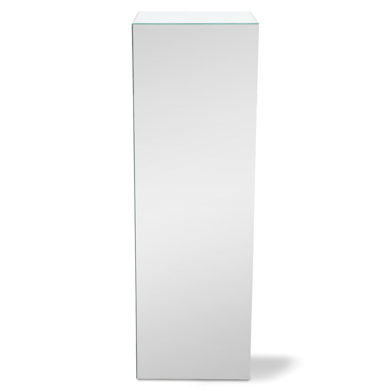 Mirror Tall Pillar Table - Collection Only