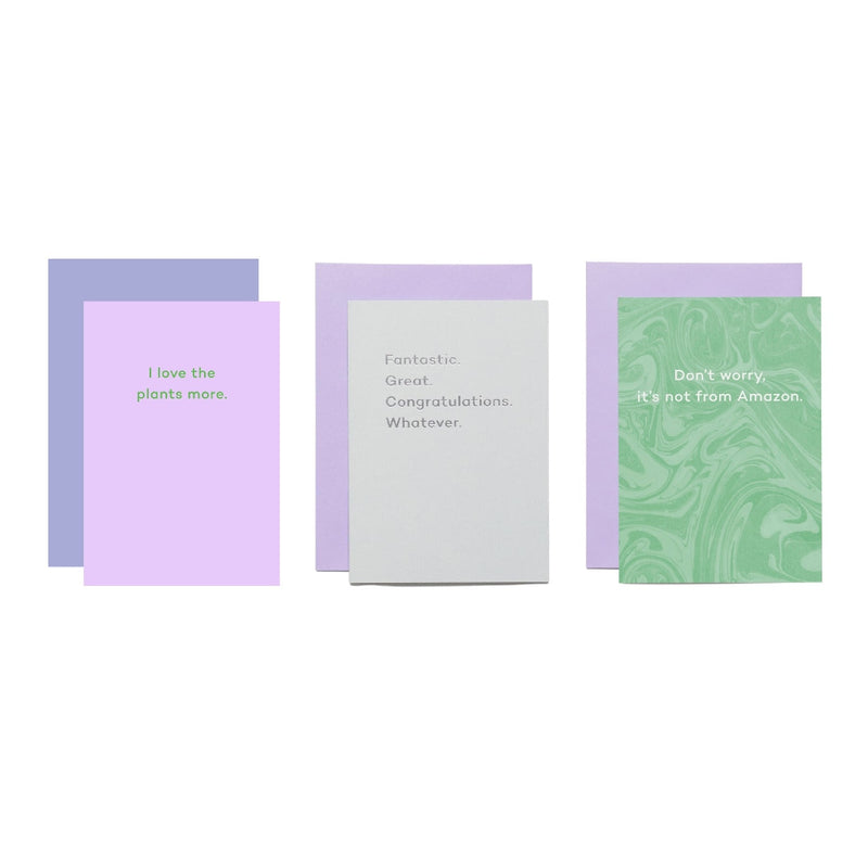 Mean Mail Fantastic. Great. Mean Mail Greetings Card Bundle £9