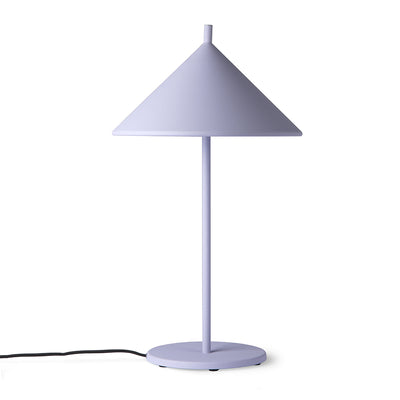 HK Living Lilac M Metal Triangle Lamp £115