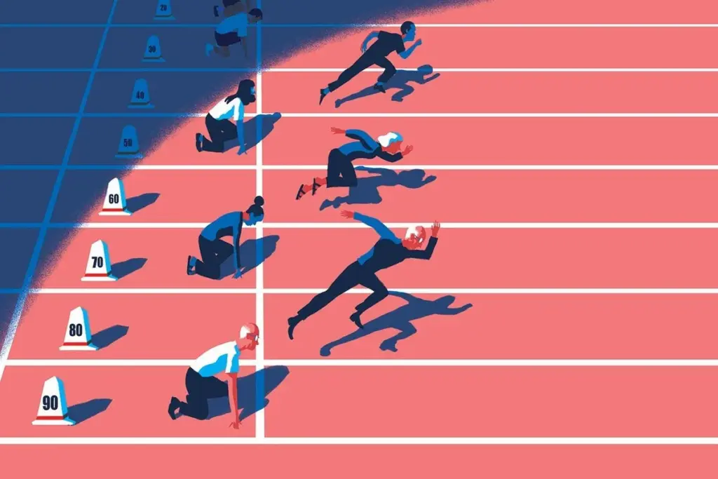 Ageing's Sudden Leaps: Beyond the Gradual Decline