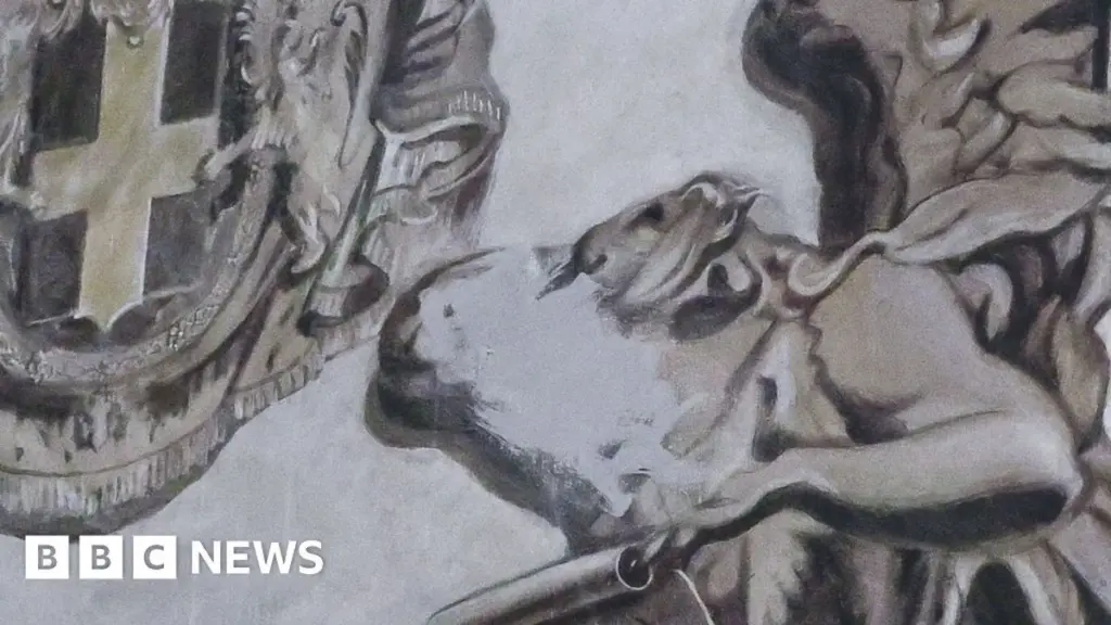 Angel's Face Resembling Italian Premier Scrutinized on Roman Church Fresco
