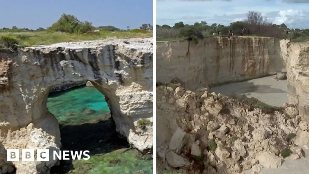Italy's Iconic 'Lovers' Arch' Collapses Into Sea on Valentine's Day