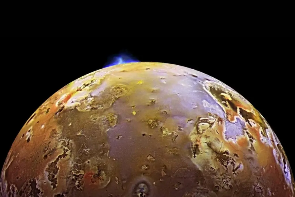 Multiple Simultaneous Volcanic Eruptions on Jupiter's Moon Io Suggest Vast Underground Magma Network