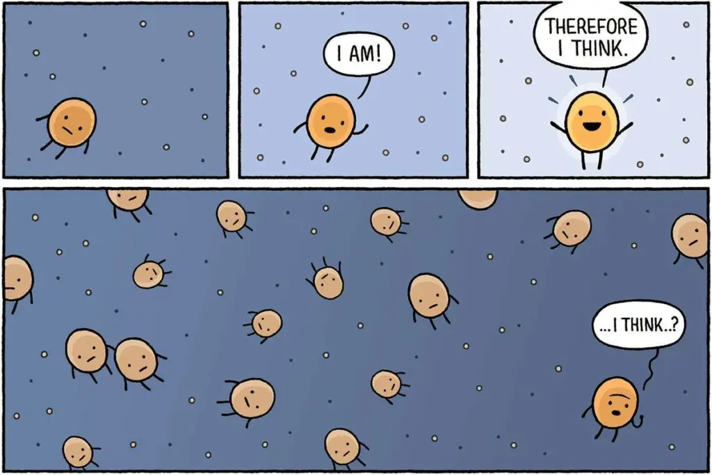 The Emergence of "Self" from Simple Biological Systems
