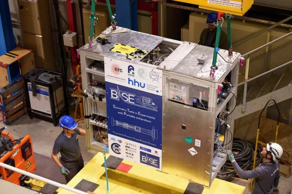 Antimatter on the Move: CERN's Groundbreaking Experiment in Portable Antiproton Transport