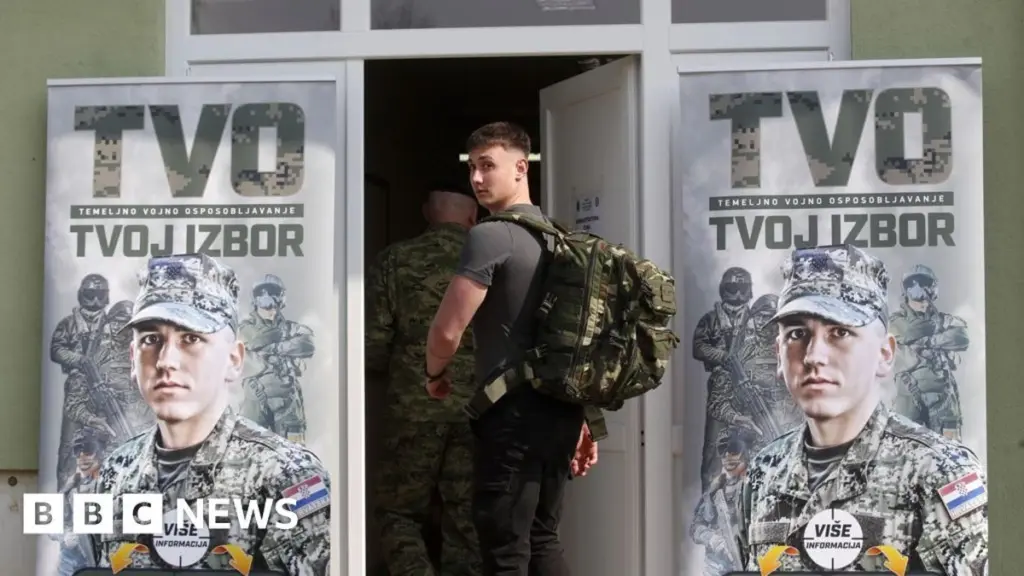 Croatia Reintroduces National Service: Teenagers Report for Duty