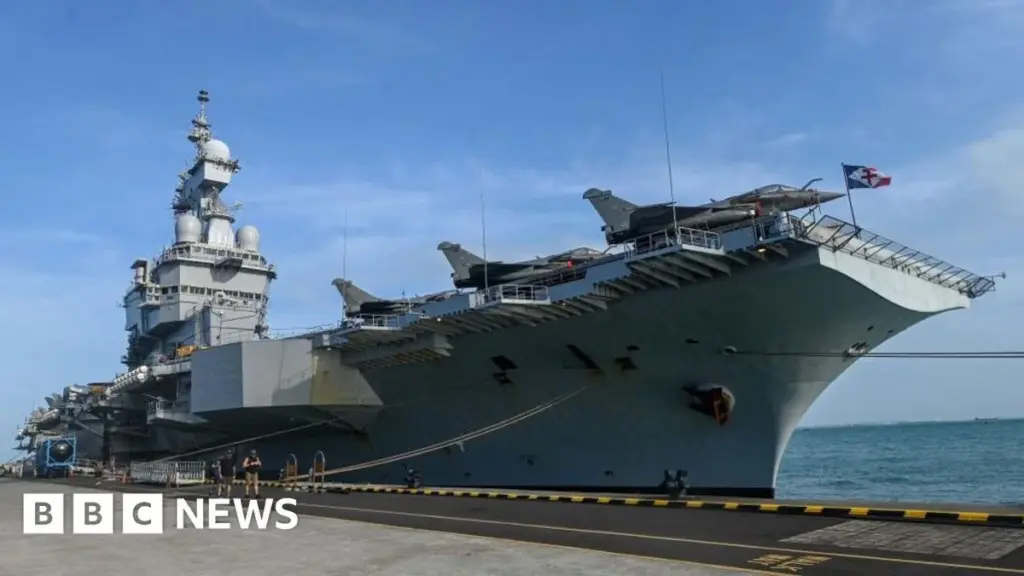 French Officer's Strava Run Reportedly Exposes Aircraft Carrier Location