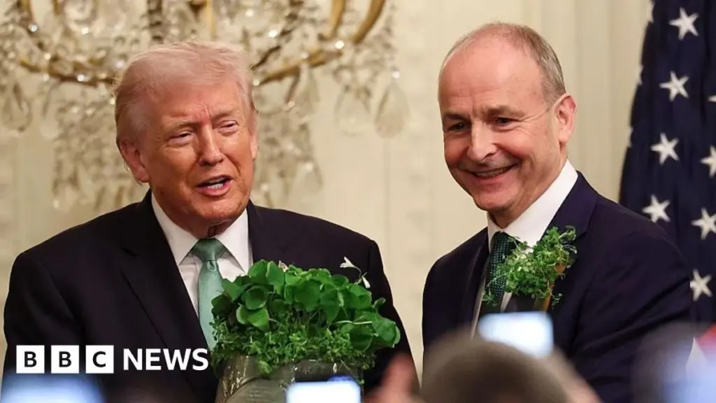 Irish Premier Navigates Trump's Barrage in Washington Showdown