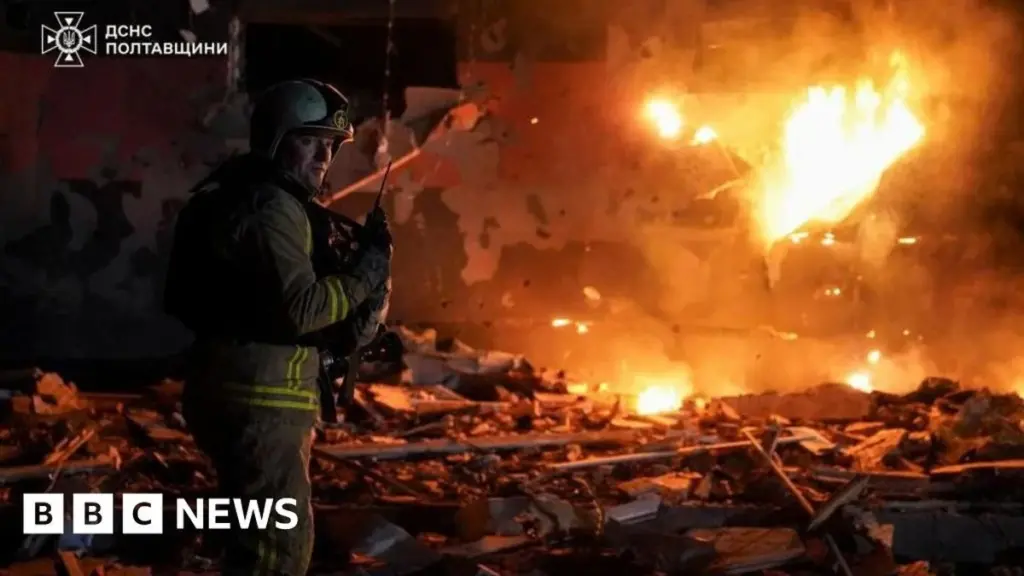 Ukraine Hit by Major Russian Air Strikes, Casualties Reported