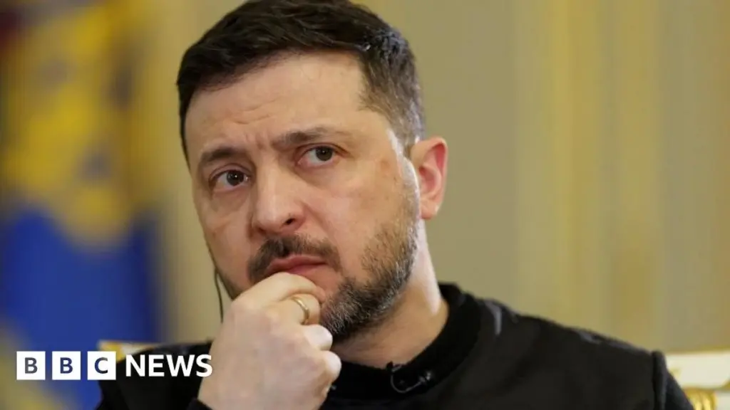 Ukraine's President Zelensky Claims Allies Urged Reduction in Attacks on Russian Energy Sector