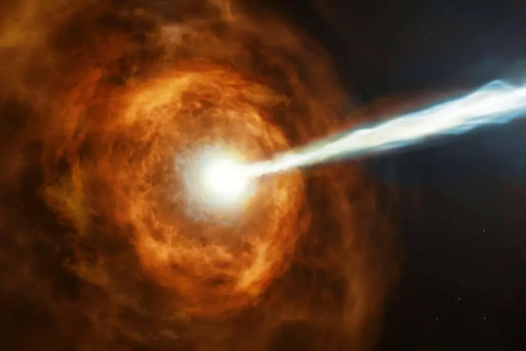 Astronomers Detect First "Dirty Fireball" Stellar Explosion