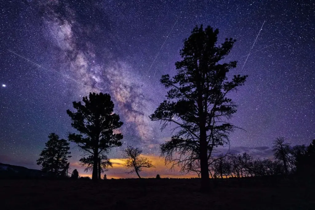 The Lyrid Meteor Shower: An April Celestial Spectacle